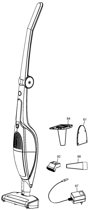 Part Location Diagram of 5140164-52 DeWALT BRUSH